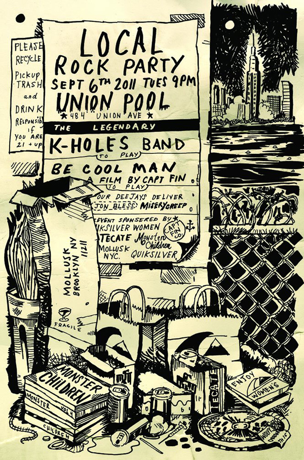 Union Pool Party Flyer