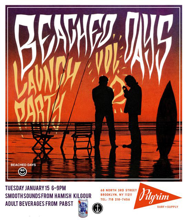 Beached Days Flyer