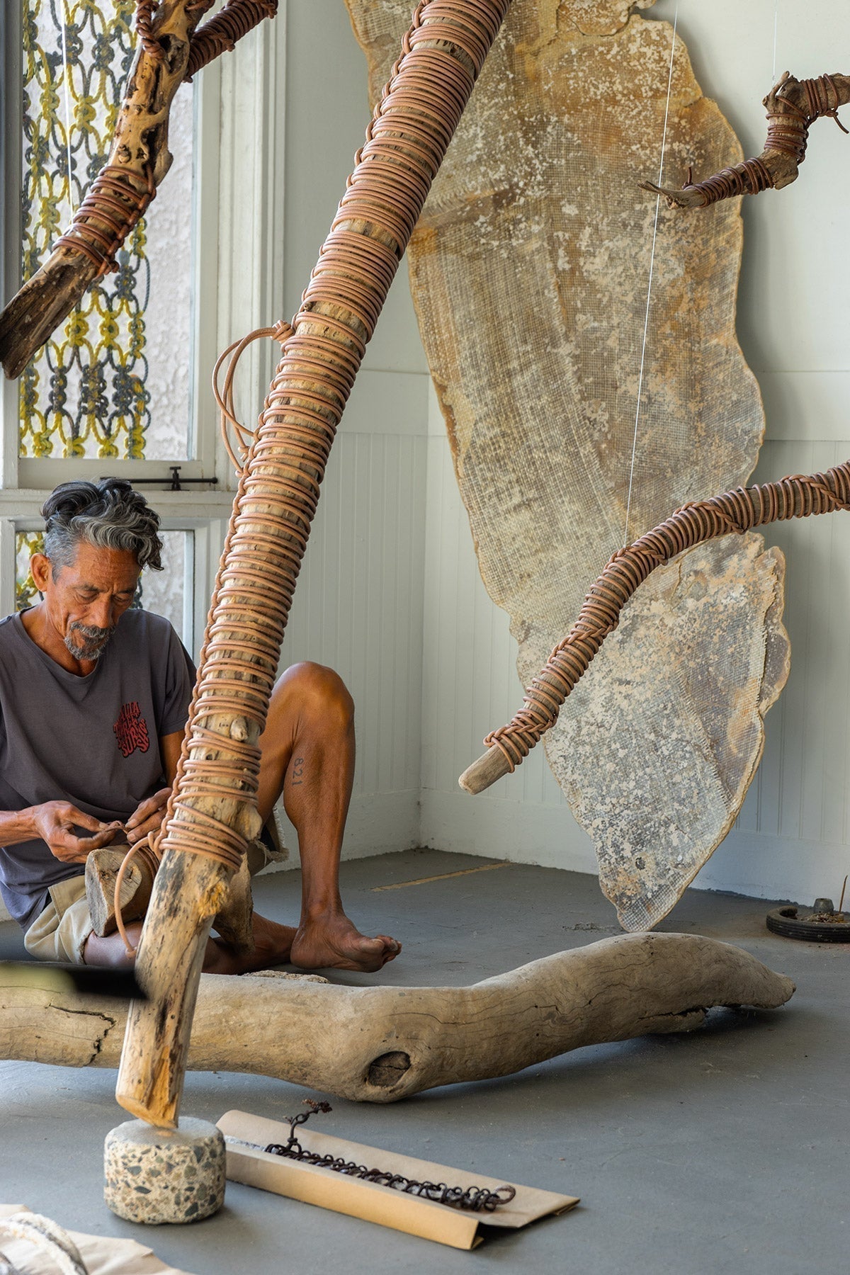 Exhibit 014 — "Detritus" by Jim Olarte + Cooper Root