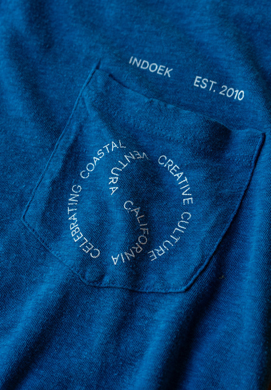 Yin Yang Hemp Pocket Tee – Galaxy Blue