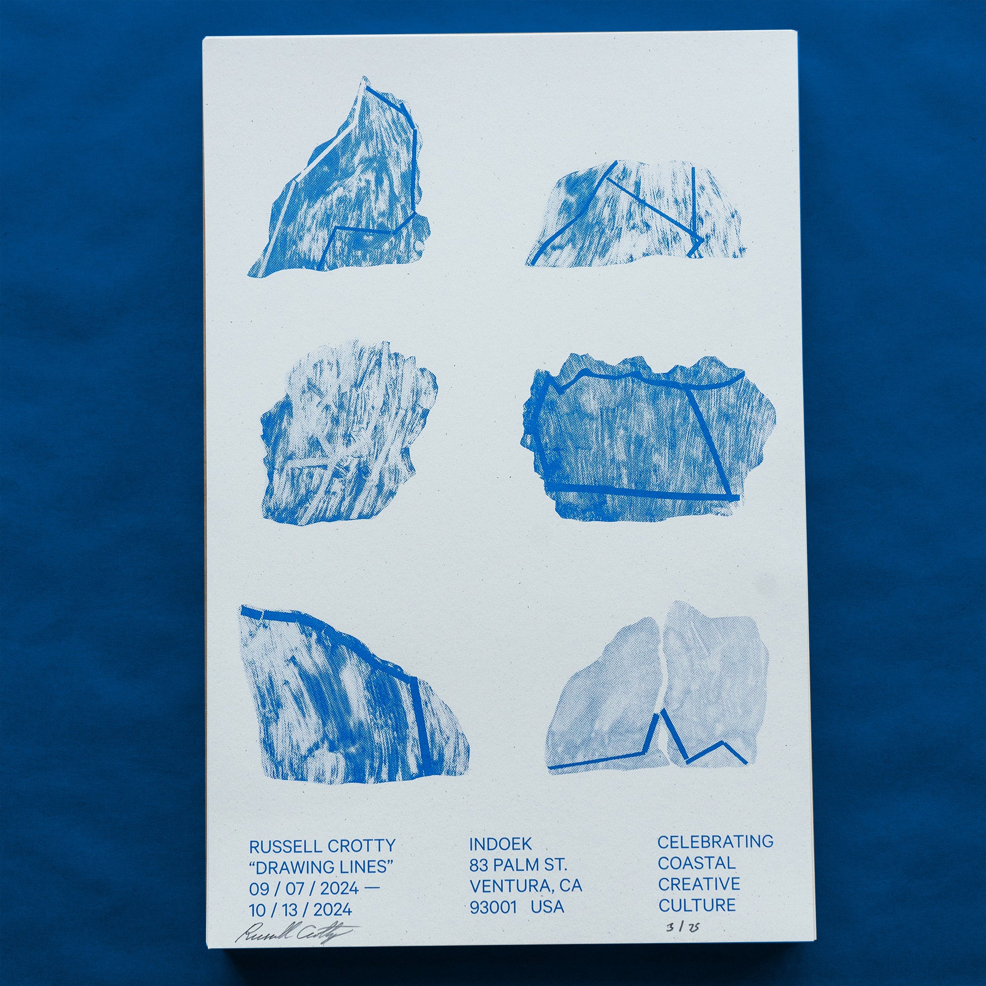 Natural Drawing Lines Print — Russell Crotty