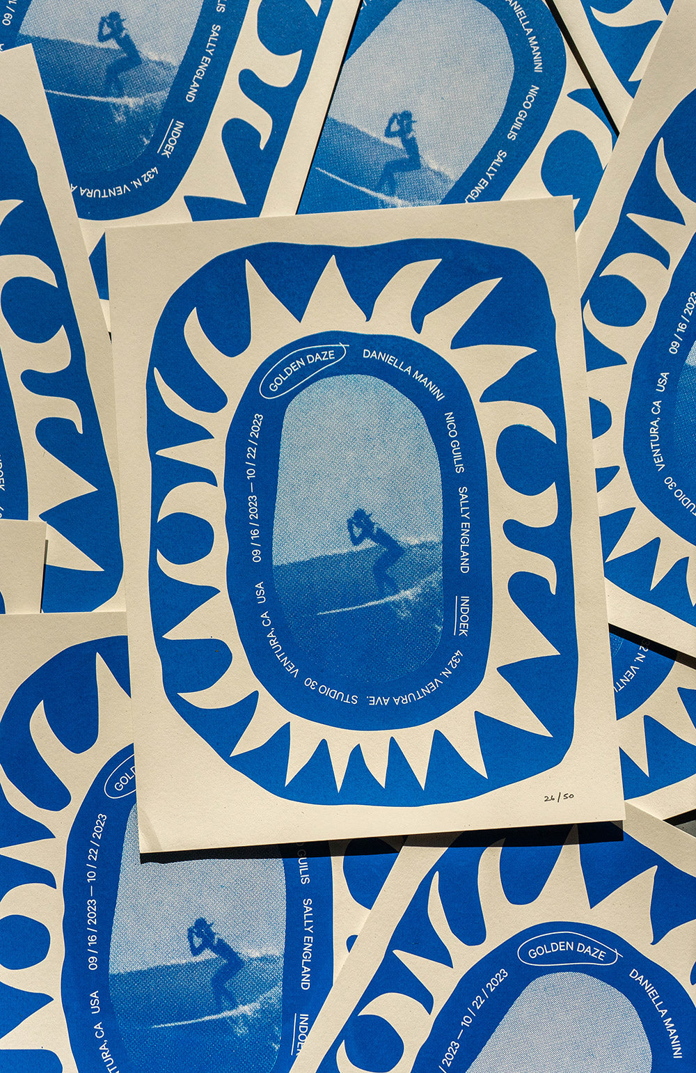 "Golden Daze" Poster Print