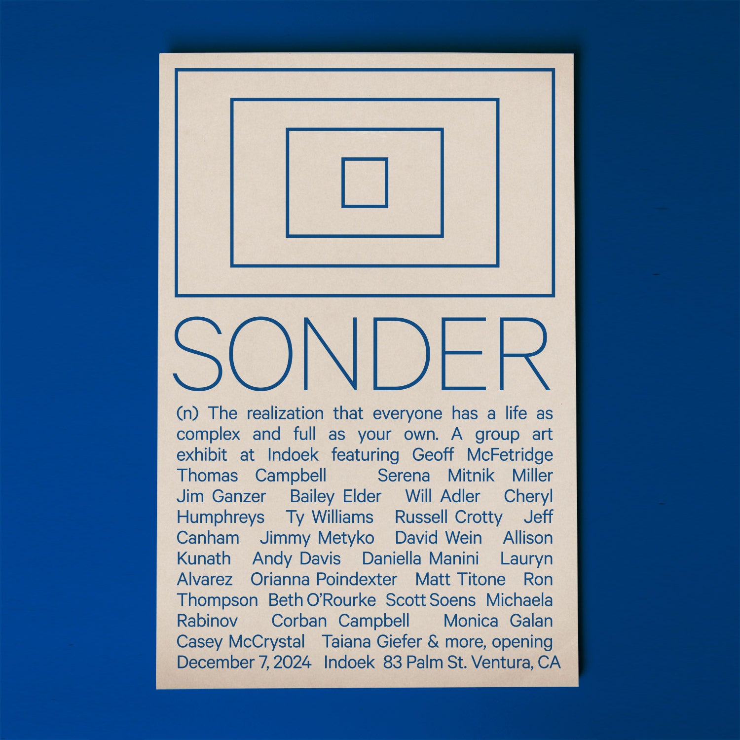 Sonder Wave Print