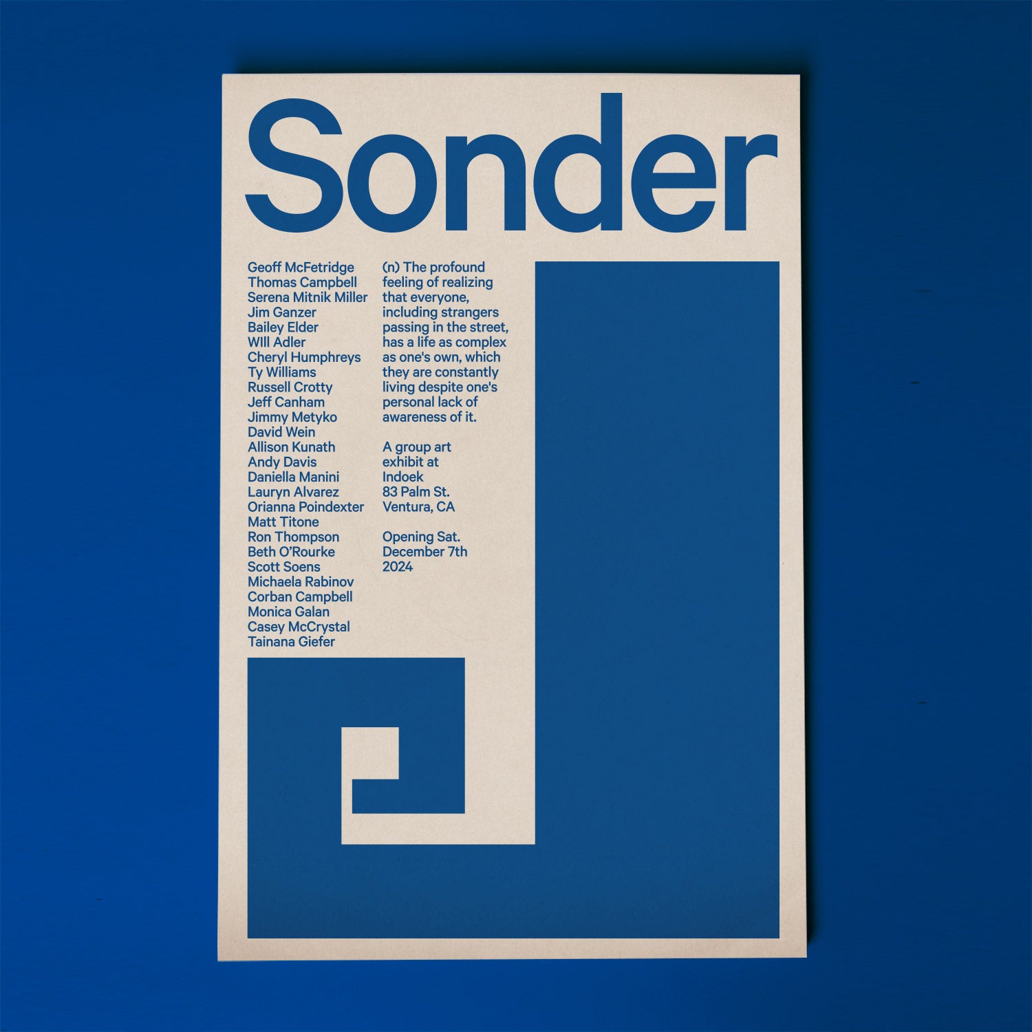 Sonder Wave Print